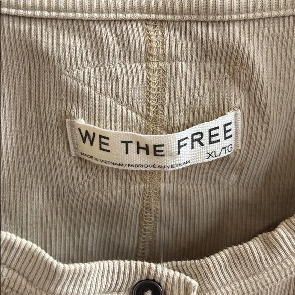 We The Free Jamie Henley Tank in Semolina, size XL, NWT - Picture 5 of 10